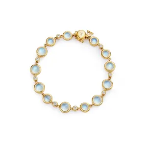 18K Single Round Bracelet