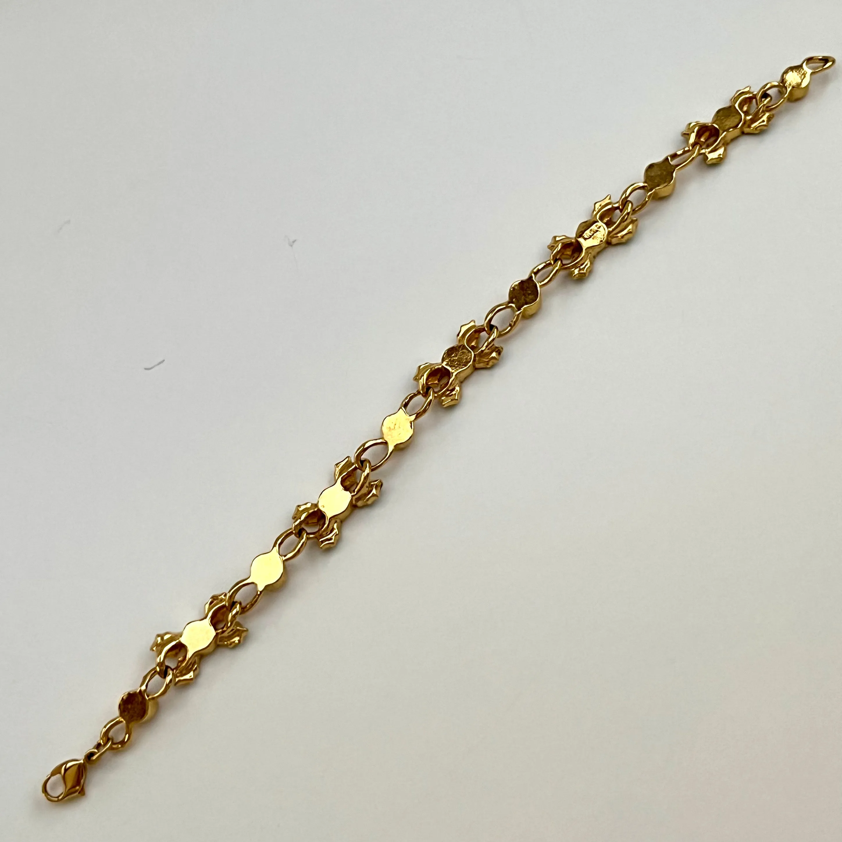 1995 Avon Holiday Sparkle Link Bracelet