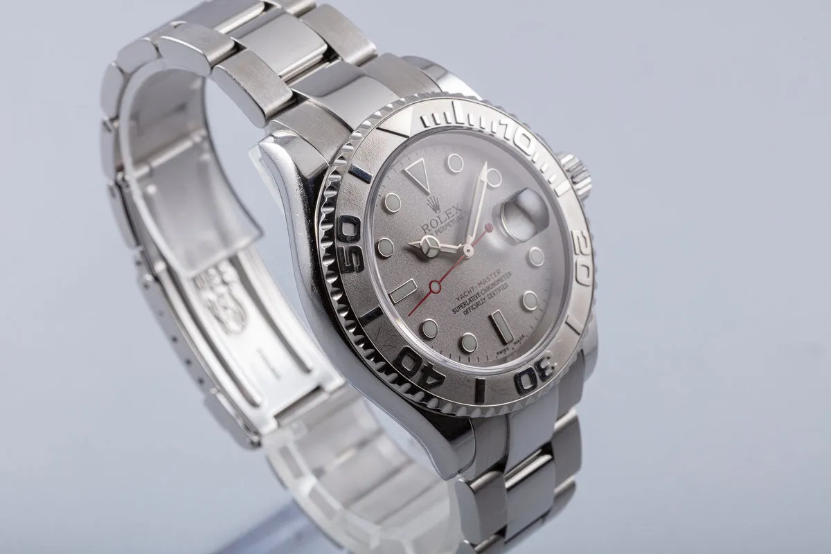 2003 Rolex Yacht Master 16622 Box & Card