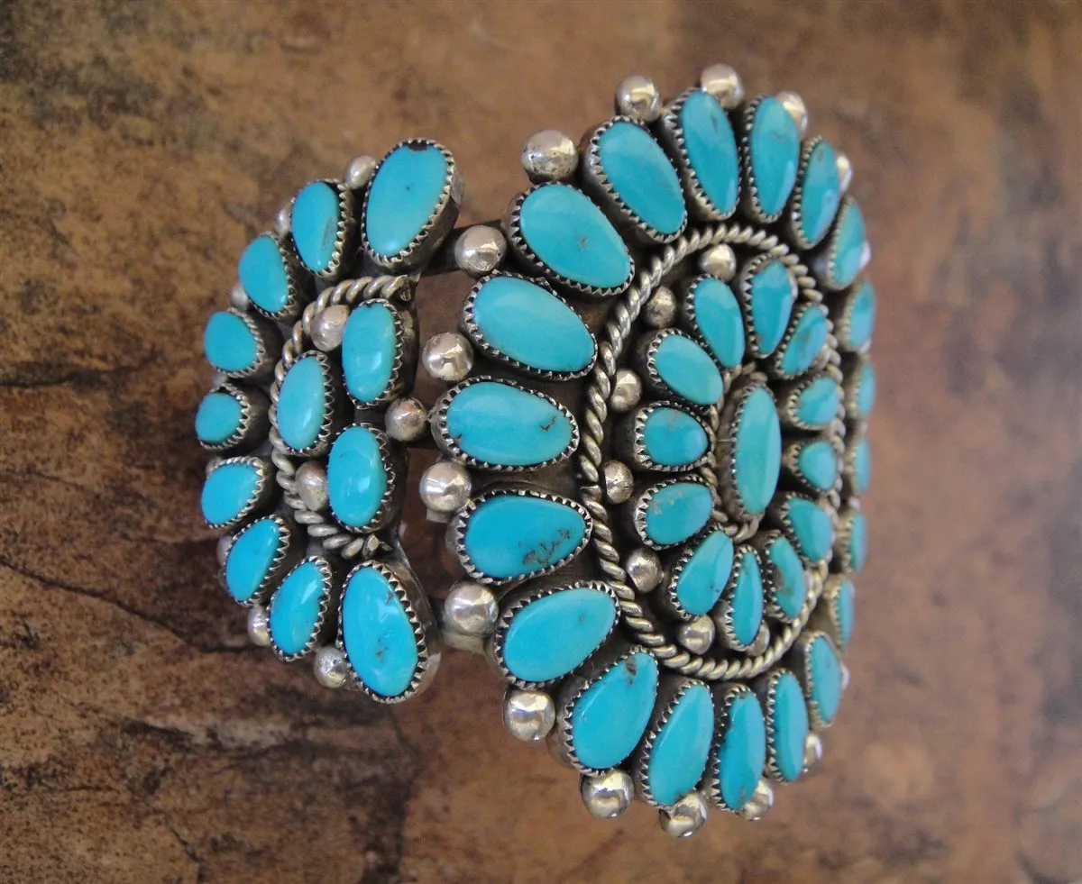 Alice Quam Zuni Turquoise Cuff Bracelet
