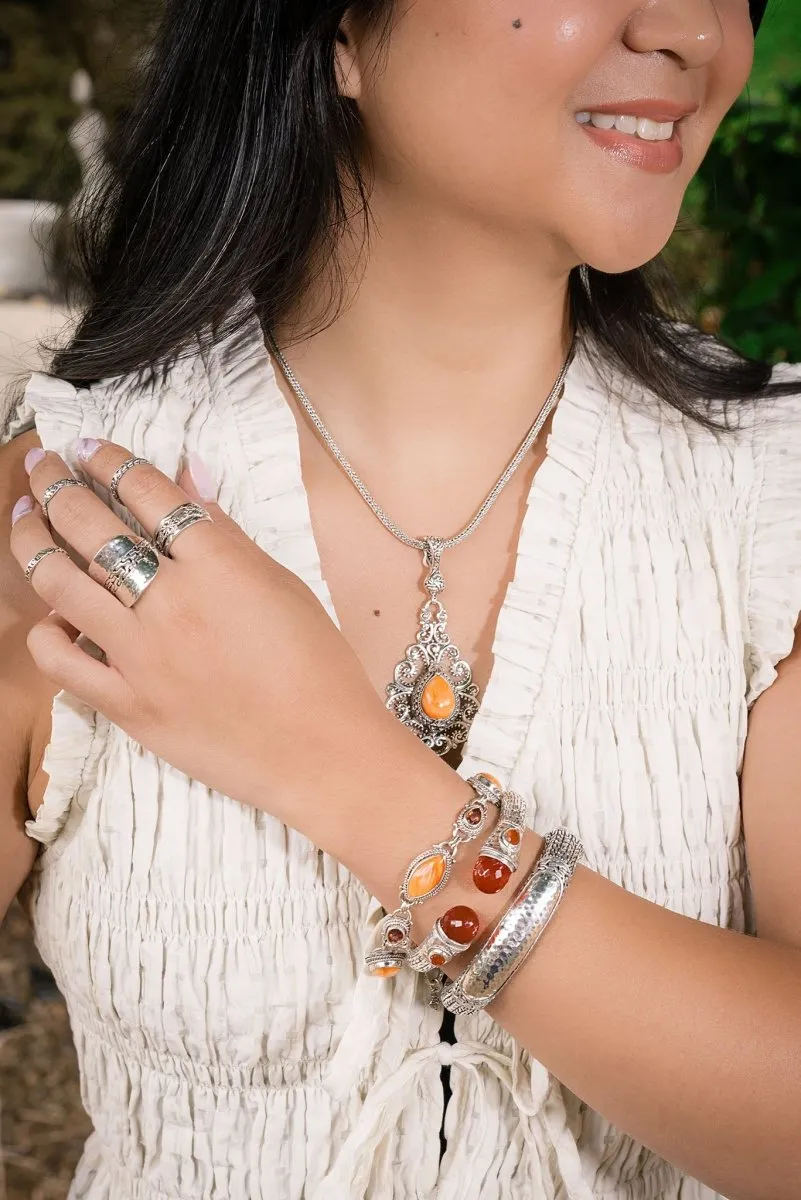 Amazing Creation Bracelet™ in Orange Spiny Oyster