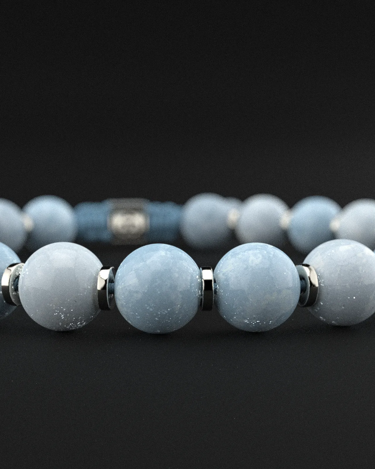 Aquamarine Bracelet 8mm | Prayer