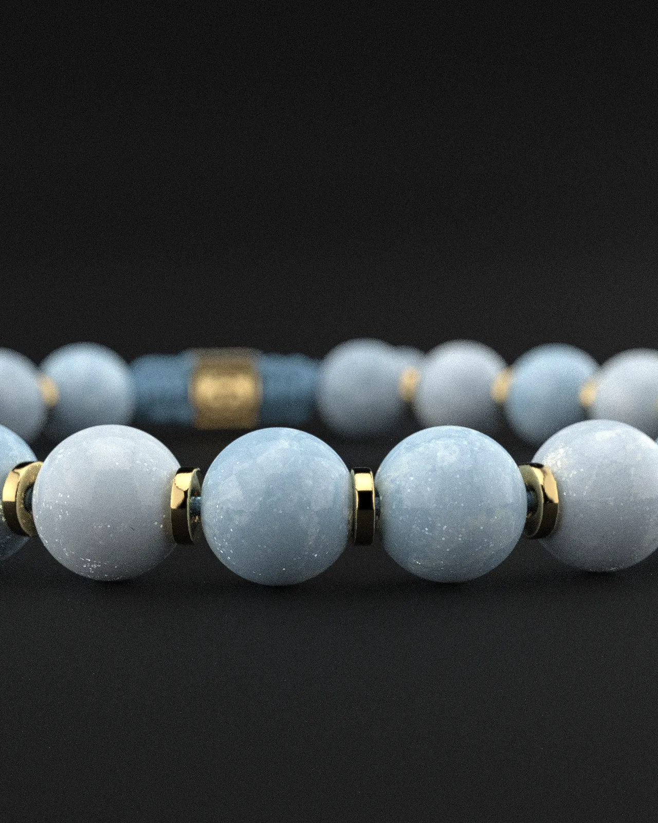 Aquamarine Bracelet 8mm | Prayer