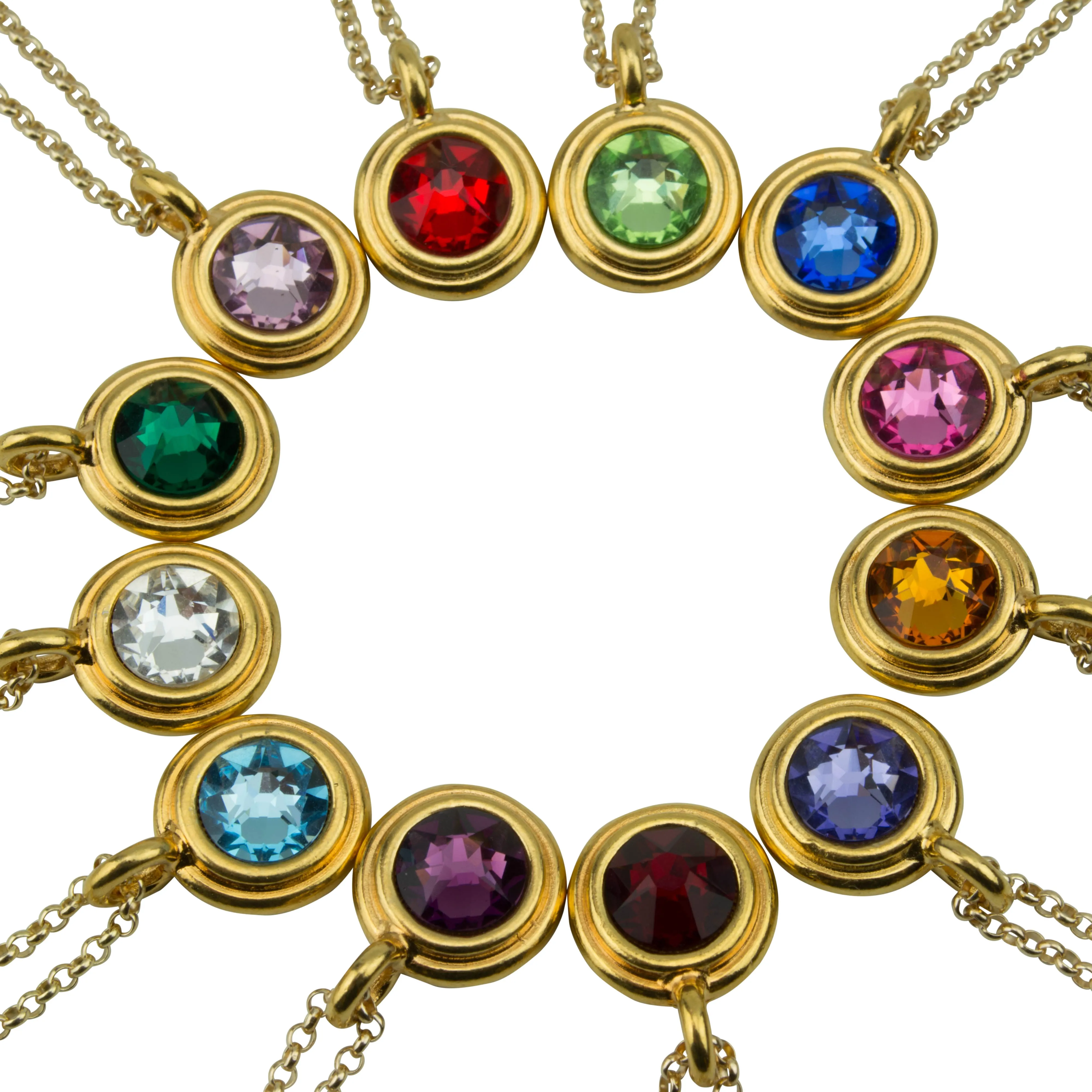August Birthstone Necklace