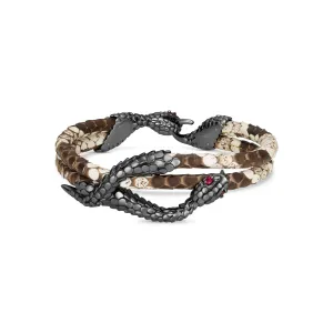 B453 PythonHD Black Platinum with Ruby Eyes