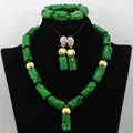 Beautiful Indian Bridal Coral Statement Necklace Set