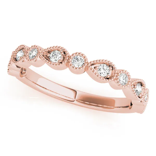 Bella Women's Diamond Stacker Wedding Ring