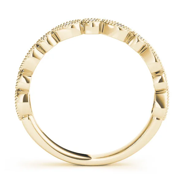 Bella Women's Diamond Stacker Wedding Ring