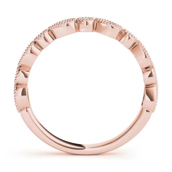 Bella Women's Diamond Stacker Wedding Ring