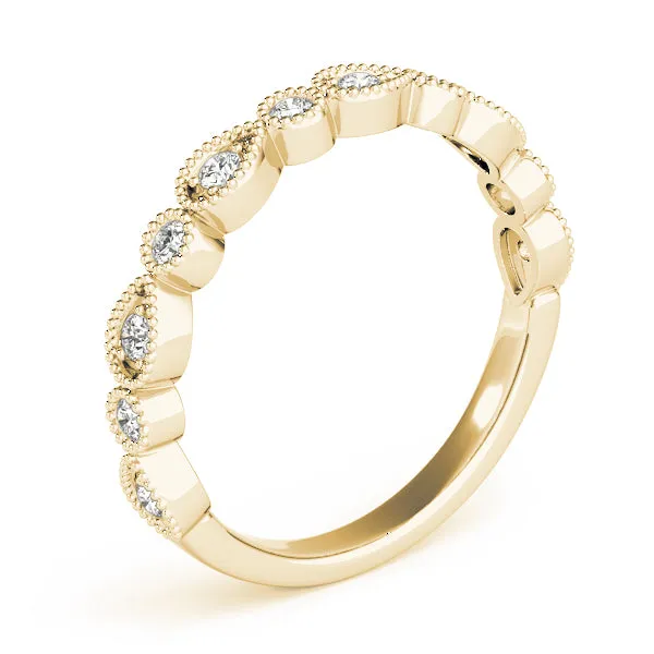 Bella Women's Diamond Stacker Wedding Ring