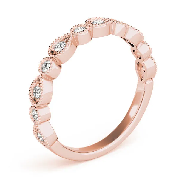 Bella Women's Diamond Stacker Wedding Ring