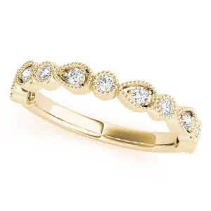 Bella Women's Diamond Stacker Wedding Ring