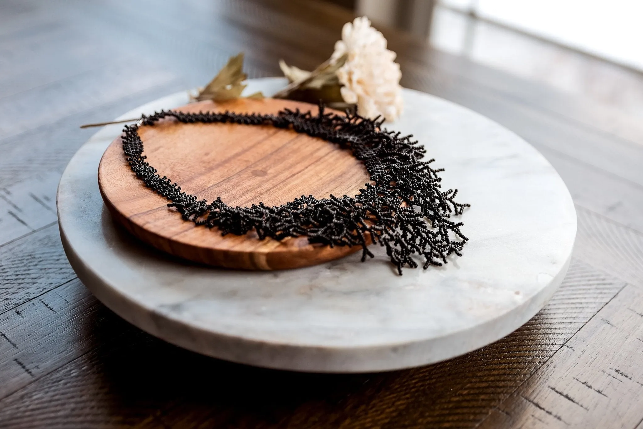 Black Coral Necklace
