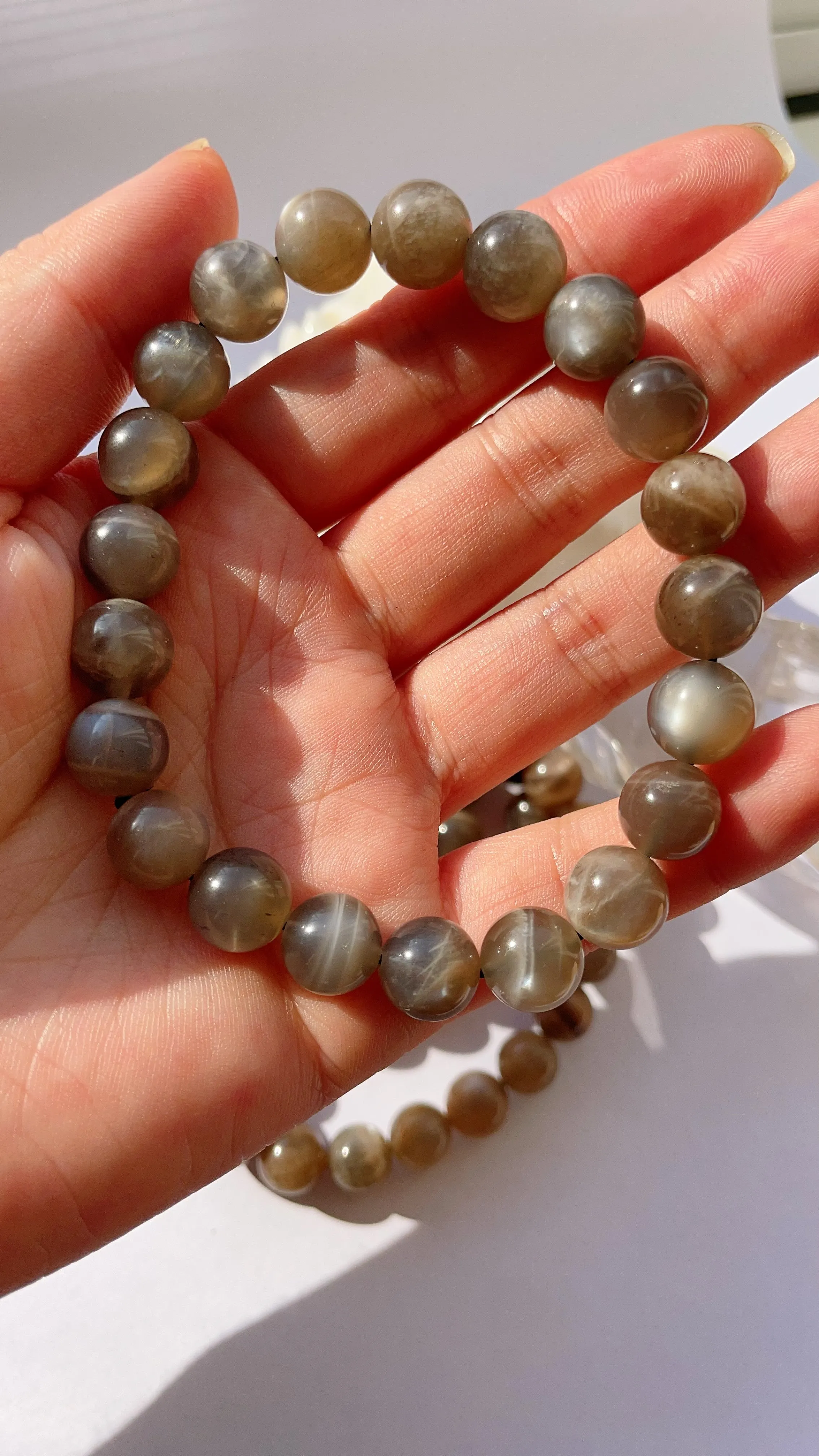 Black Moonstone Bracelet