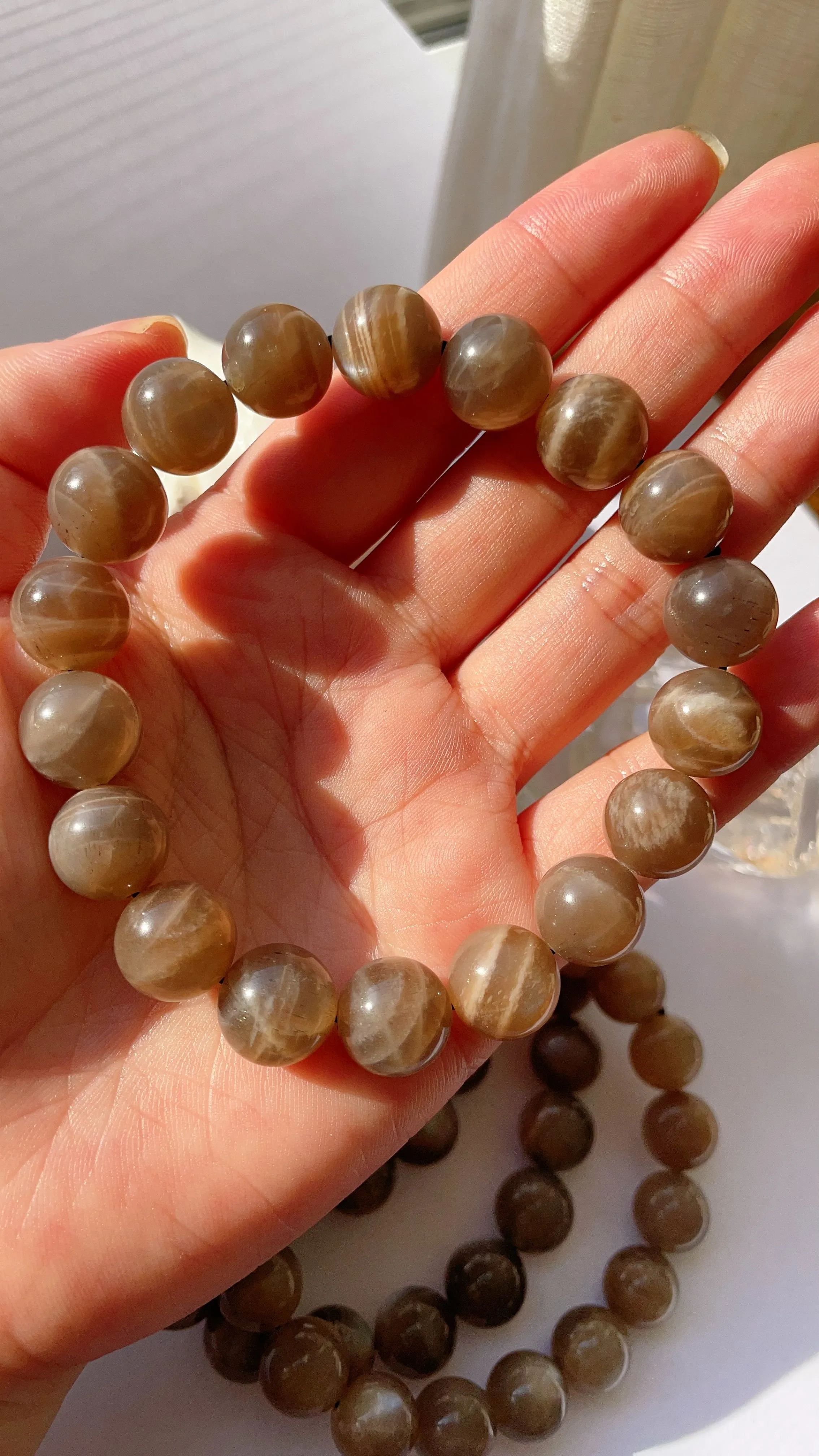 Black Moonstone Bracelet