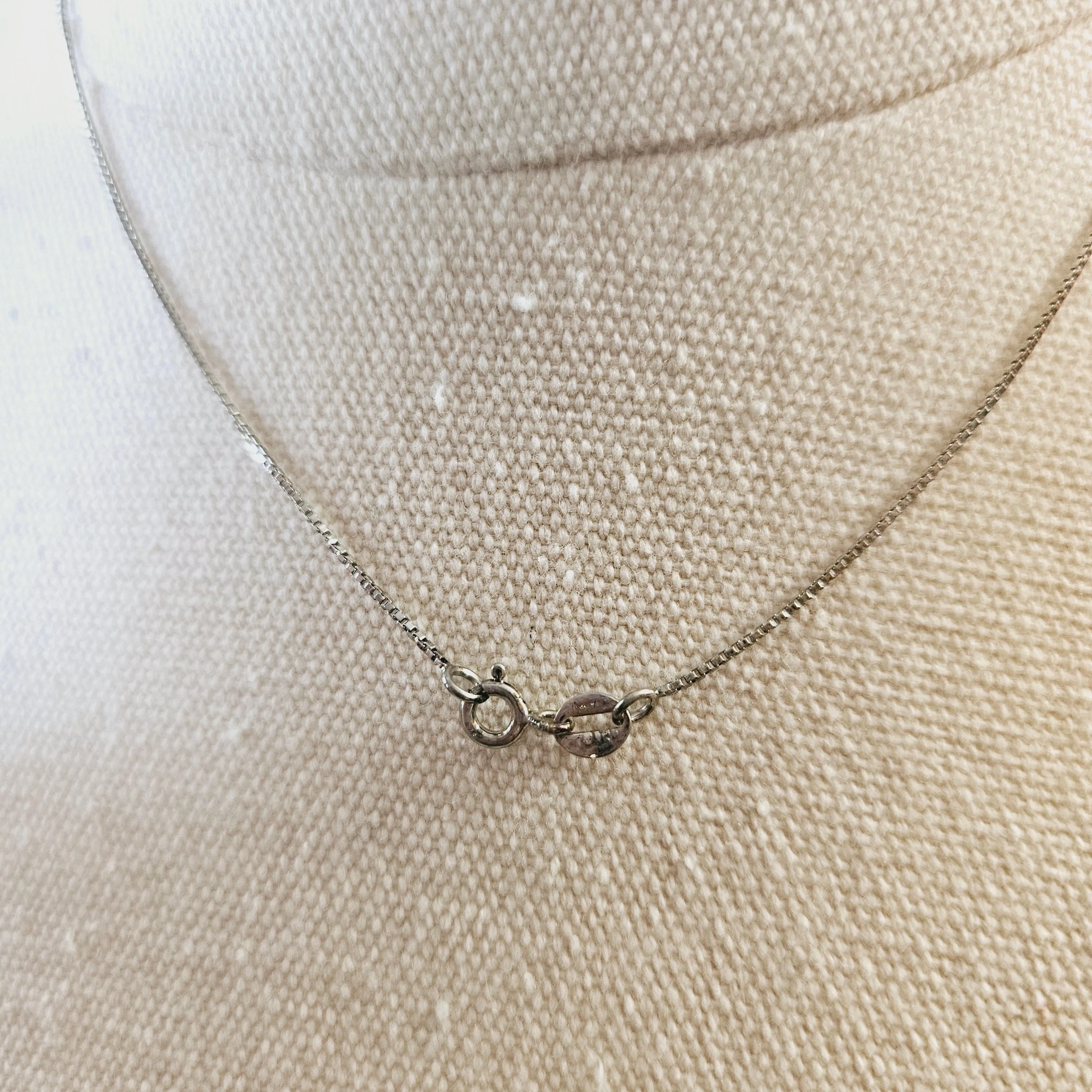 Blue Topaz Silver Heart Pendant with Peridot on S Silver Necklace