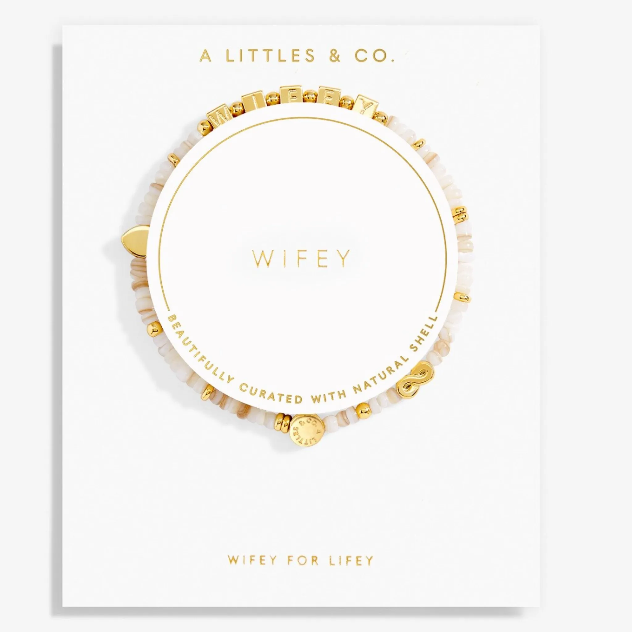 Bridal Happy Little Moments 'Wifey' Bracelet