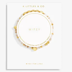 Bridal Happy Little Moments 'Wifey' Bracelet