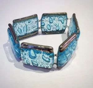 Bubble Square Bracelet 1 (Turquoise)