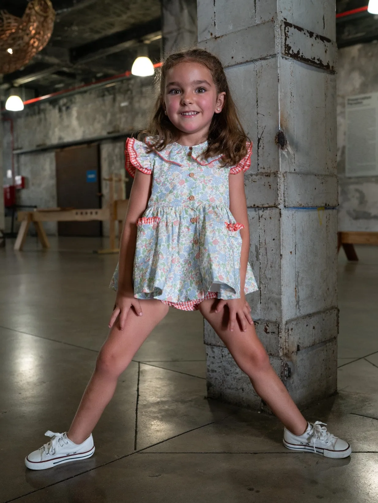 Coral Liberty Dress