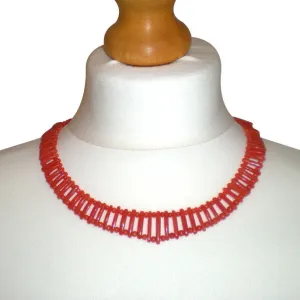 Coral Statement Necklace