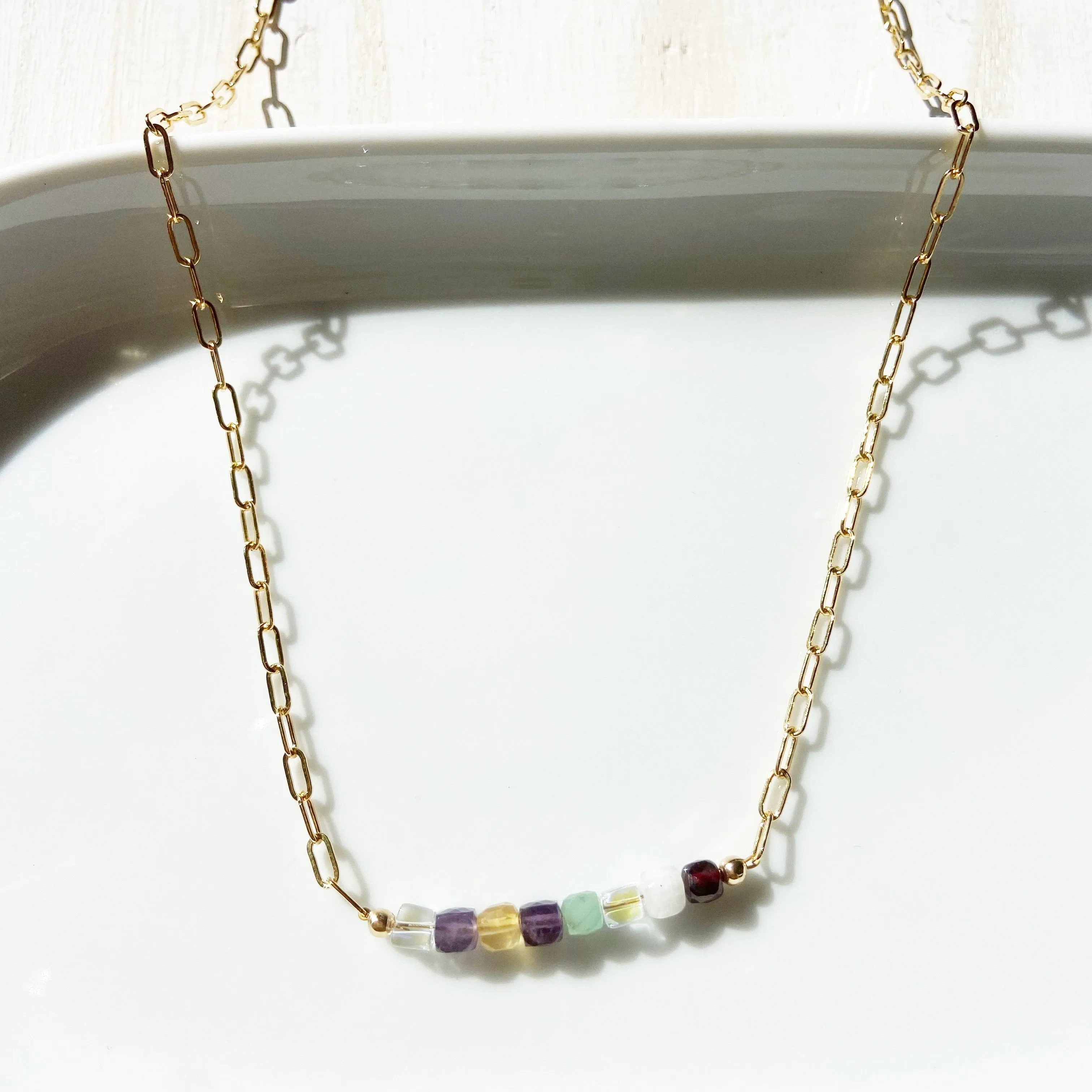 Custom Birthstone Jewelry - August - Peridot