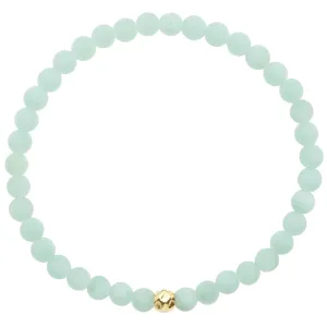 Dainty Hope Bracelet - Green Moonstone