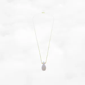 Elf Forest Rose Quartz Floral Necklace