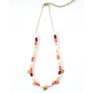 Emily Necklace Coral