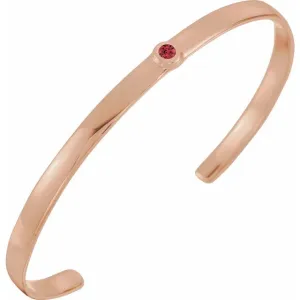 Gemstone Cuff