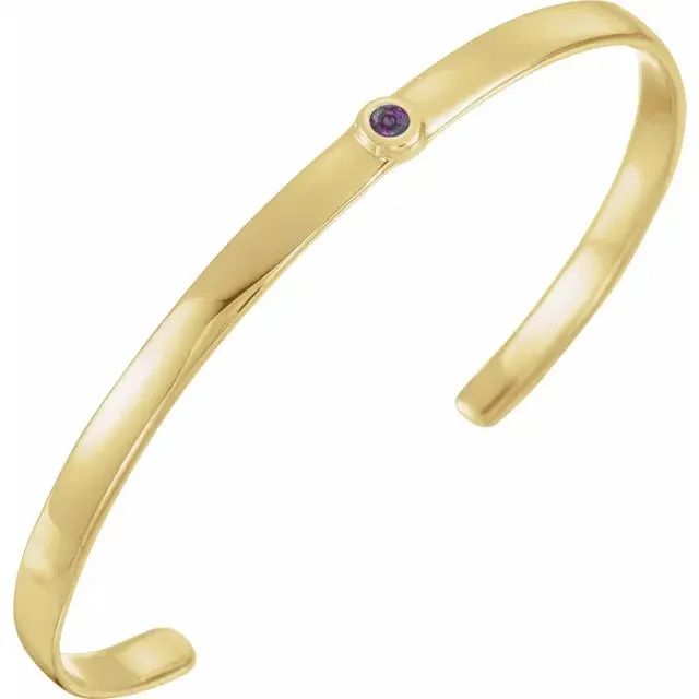Gemstone Cuff