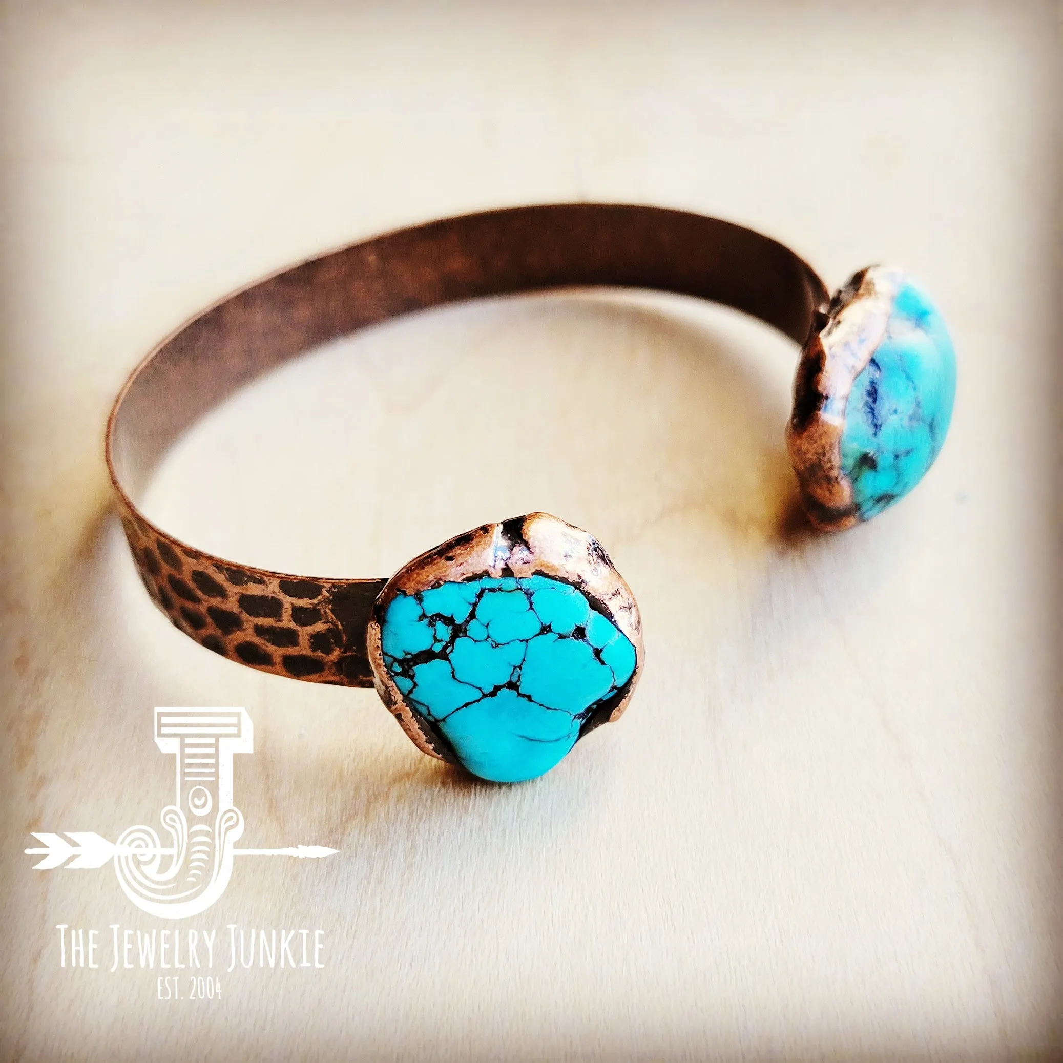Genuine Natural Turquoise Cuff Bangle Bracelet 806t
