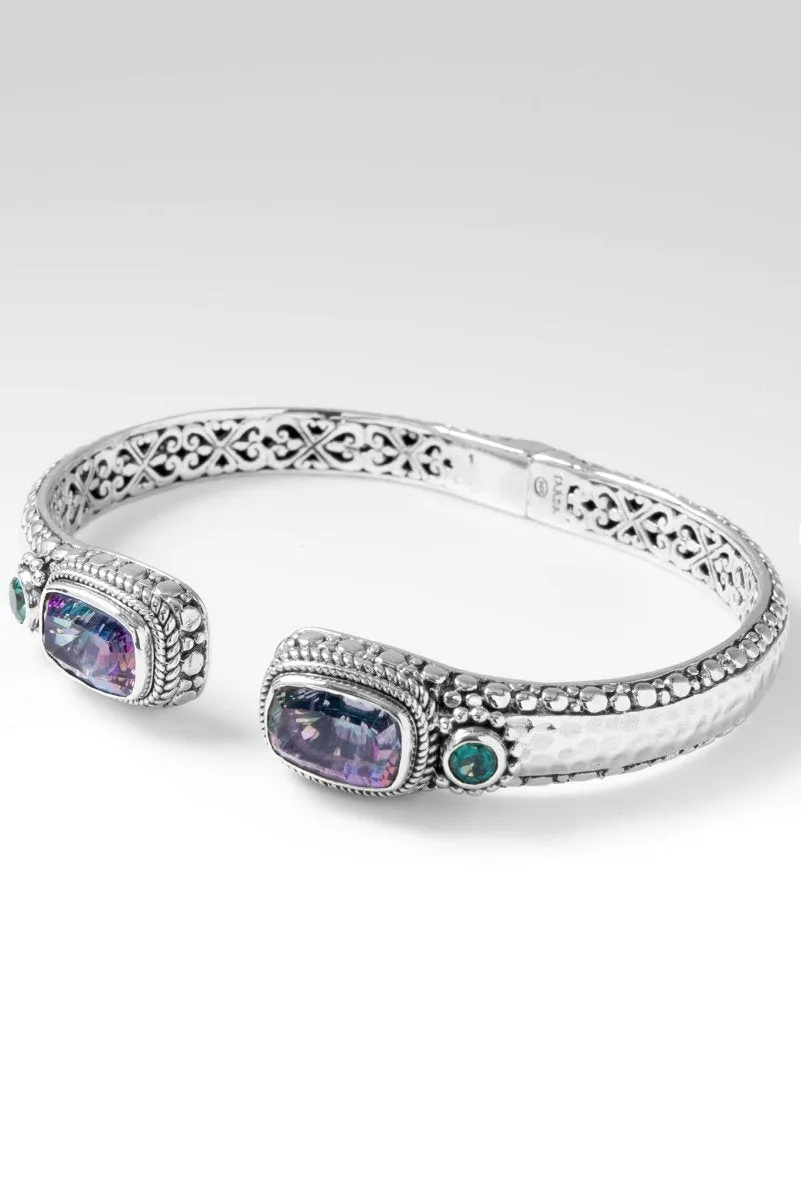 Glorious Day Tip-to-Tip Bracelet™ in Dragon Wings Mystic Quartz
