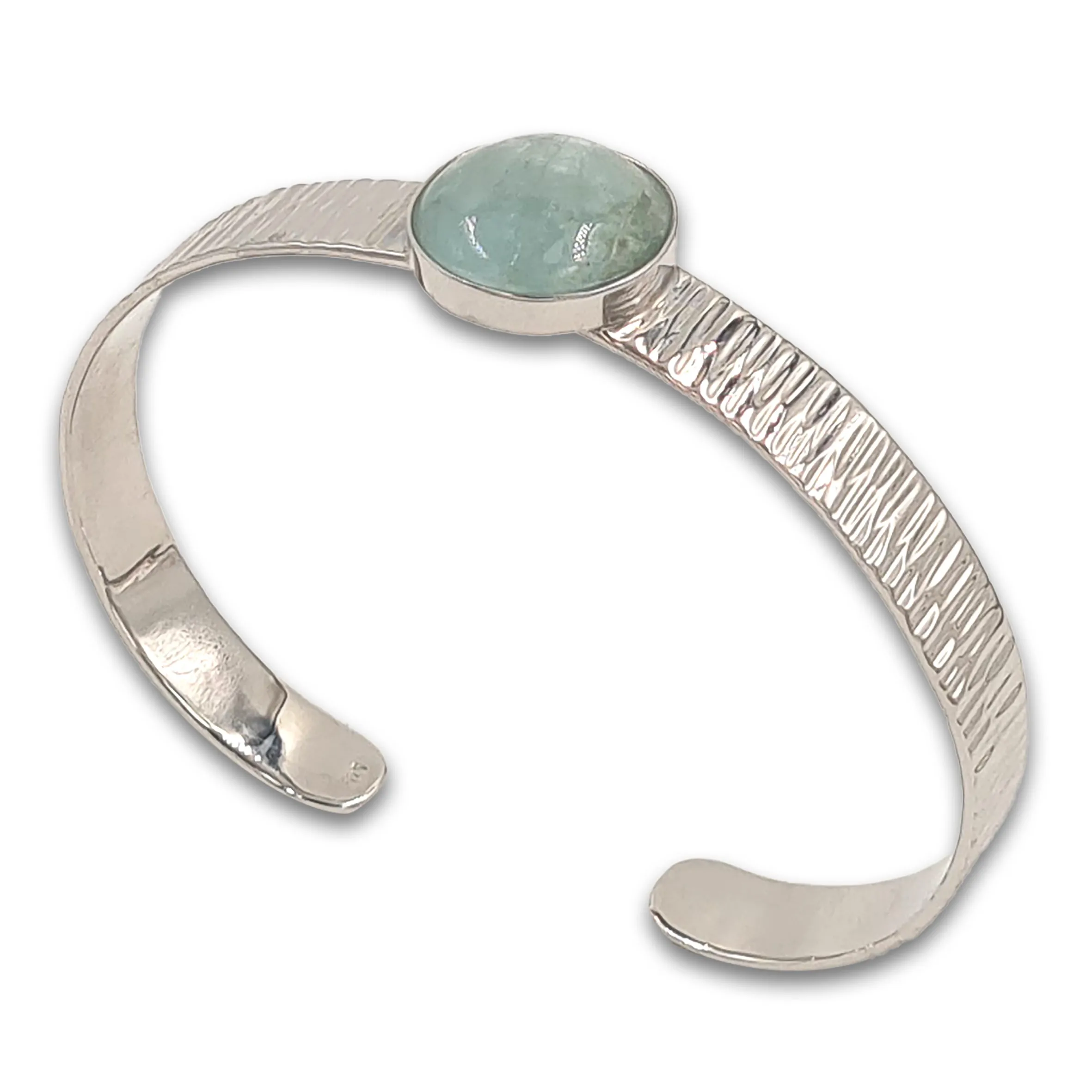 Hammerd 925 silver Bracelet - Aqwamarine 1
