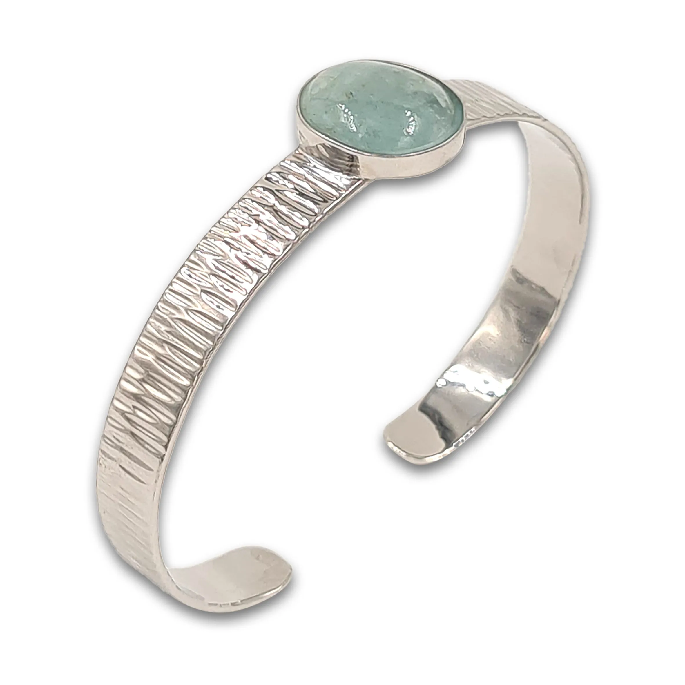 Hammerd 925 silver Bracelet - Aqwamarine 1