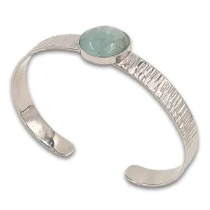 Hammerd 925 silver Bracelet - Aqwamarine 1