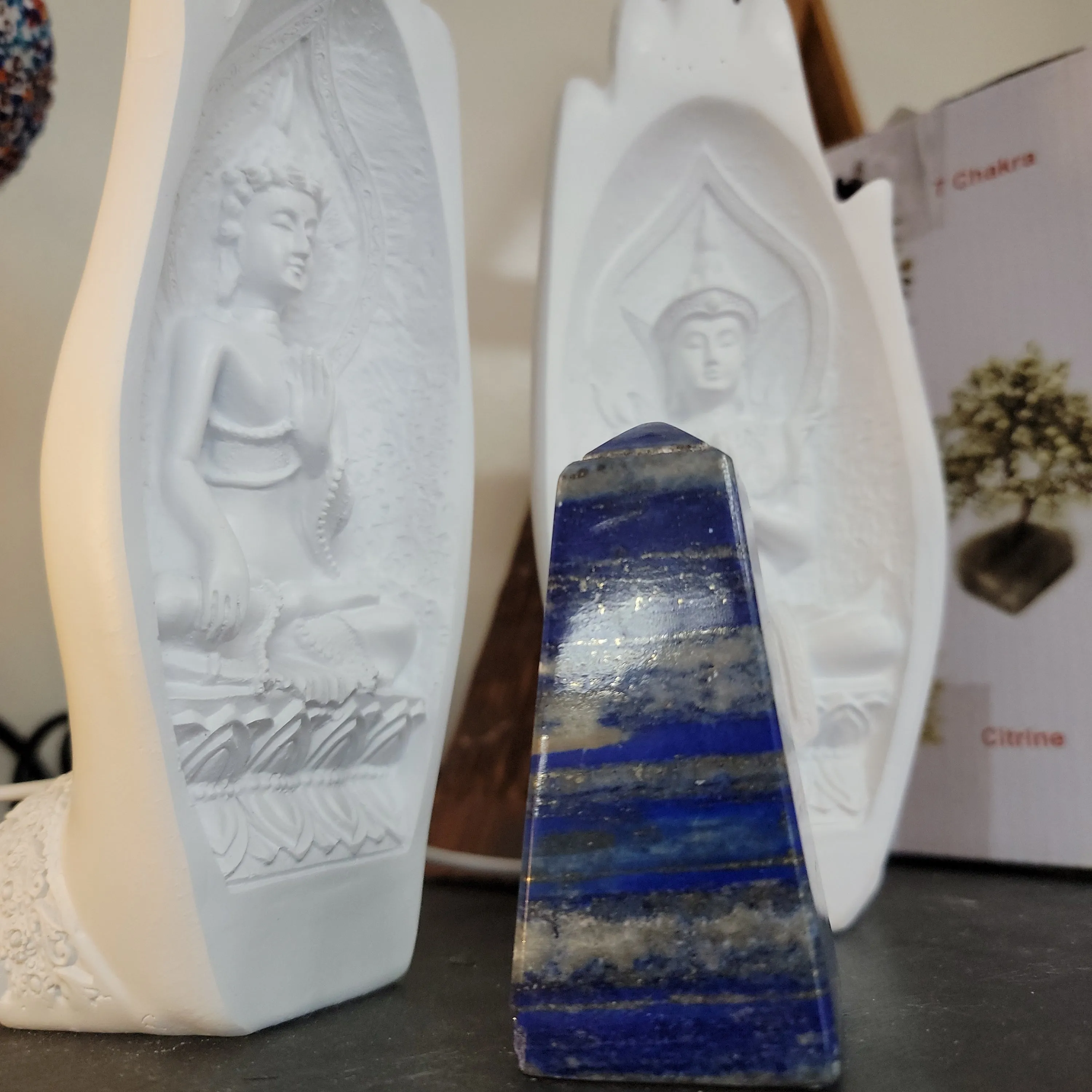 Large Base Lapis Lazuli Tower - Grade AAA