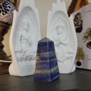 Large Base Lapis Lazuli Tower - Grade AAA