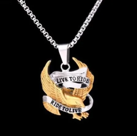 Live to Ride Necklace   Free Live to Ride Bracelet Bundle