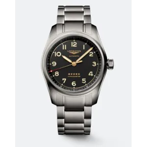 Longines Spirit Titanium Anthracite Dial 40mm Automatic