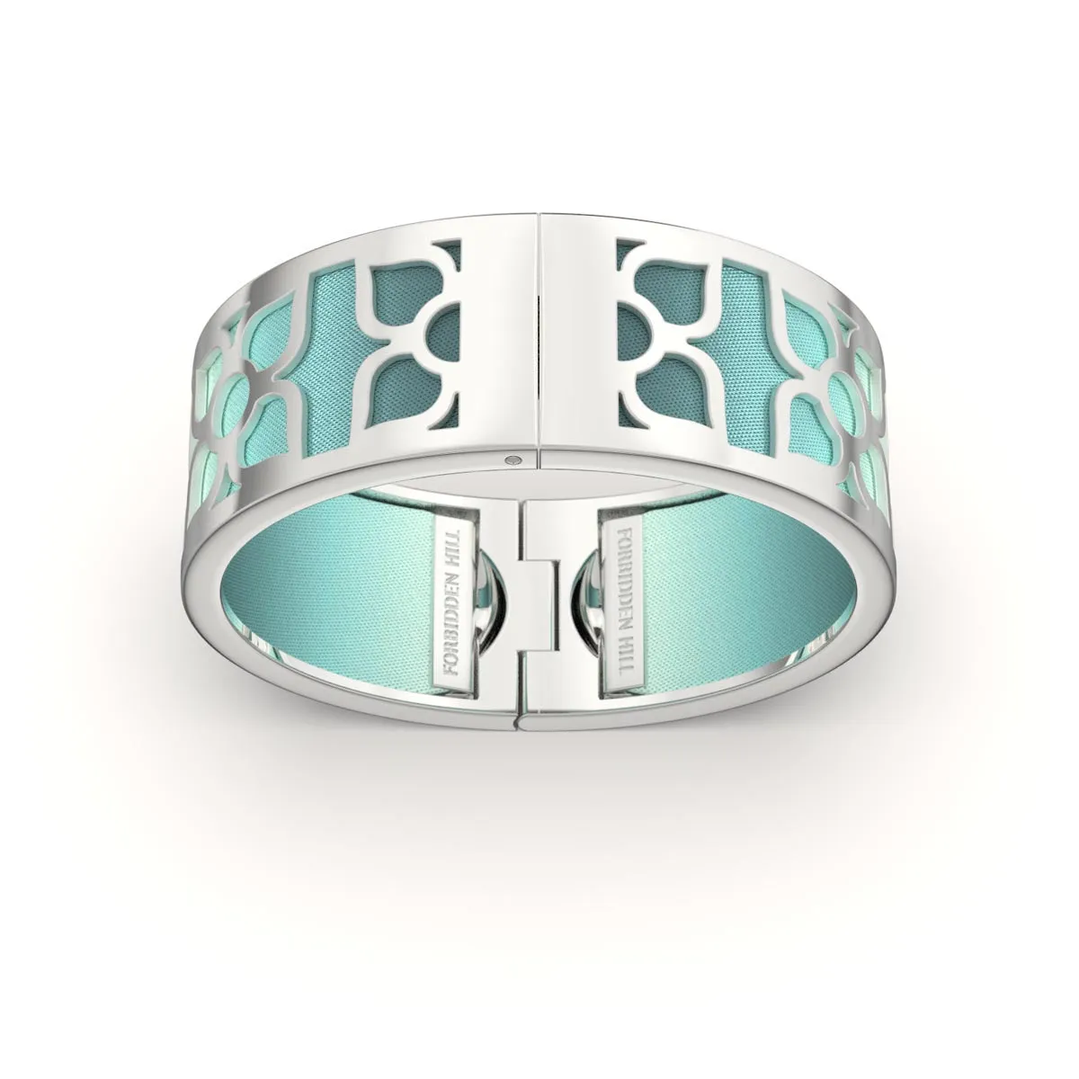 Lotus Bangle - Teal Glow