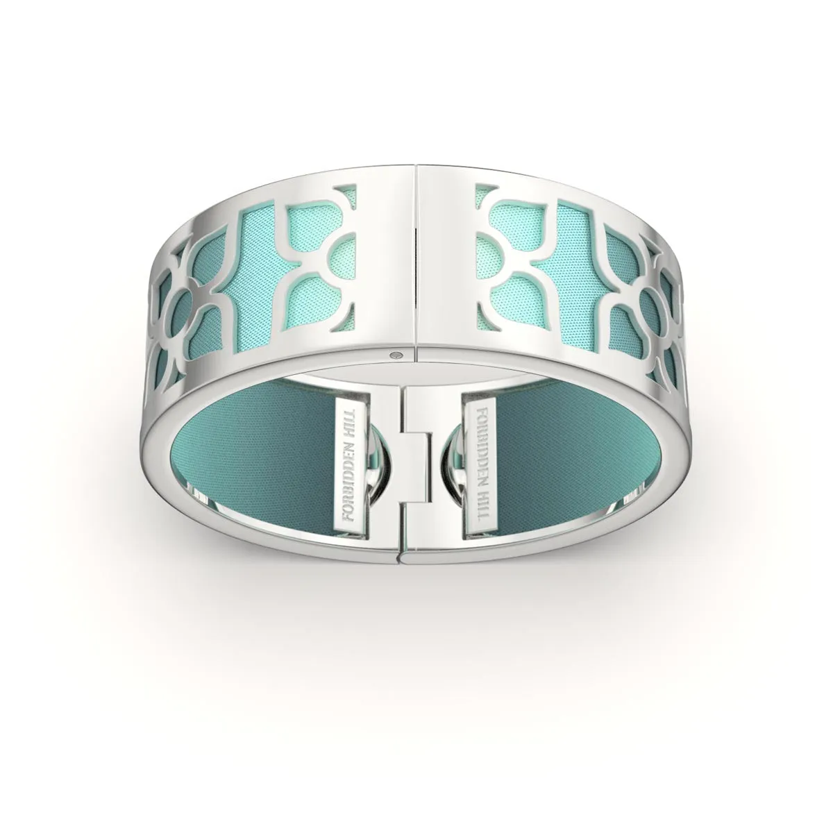 Lotus Bangle - Teal Glow