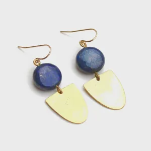 Mini Ballroom Lapis Lazuli Earrings