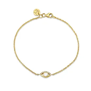 Moonstone Angel Eye Bracelet