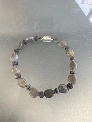 Moonstone magnetic bracelet