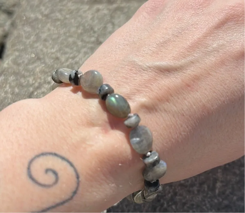 Moonstone magnetic bracelet