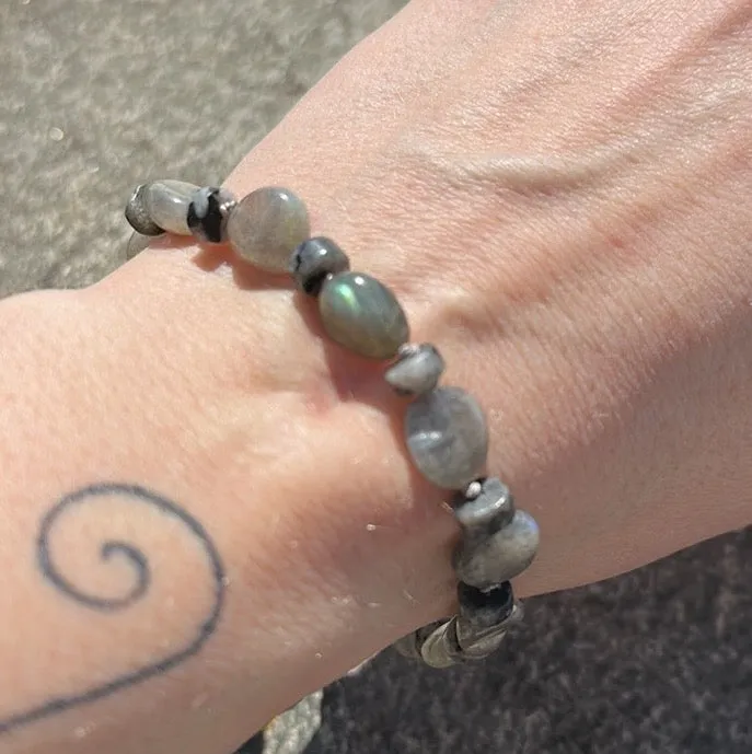 Moonstone magnetic bracelet