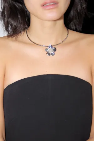 MR. LARKIN x TRINE TUXEN, Flower Pendant, Platinum