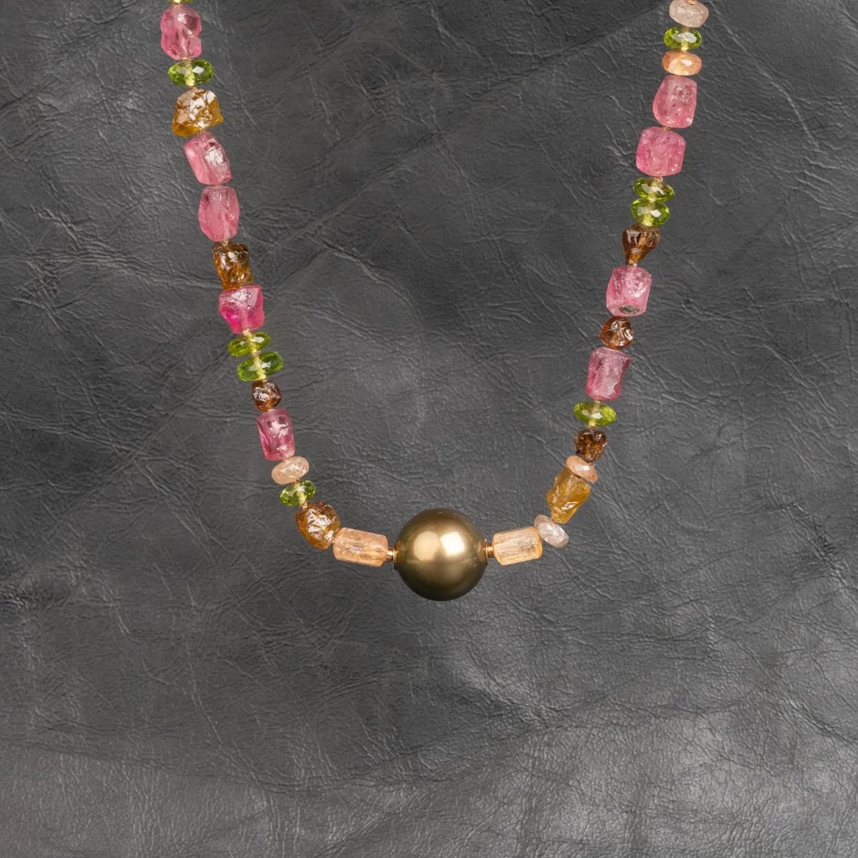 Multi-Earth Tone Necklace