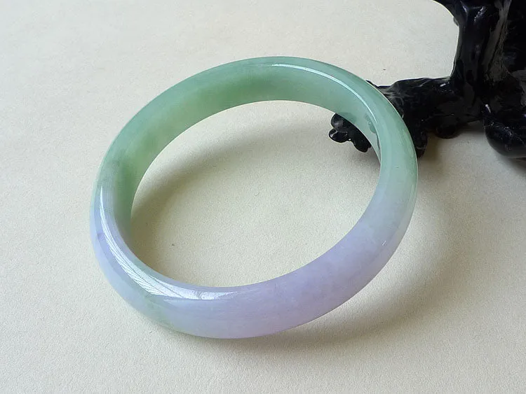Natural Jade Bangle Jadeite Bangle Internal Diameter 55.3mm BER1031